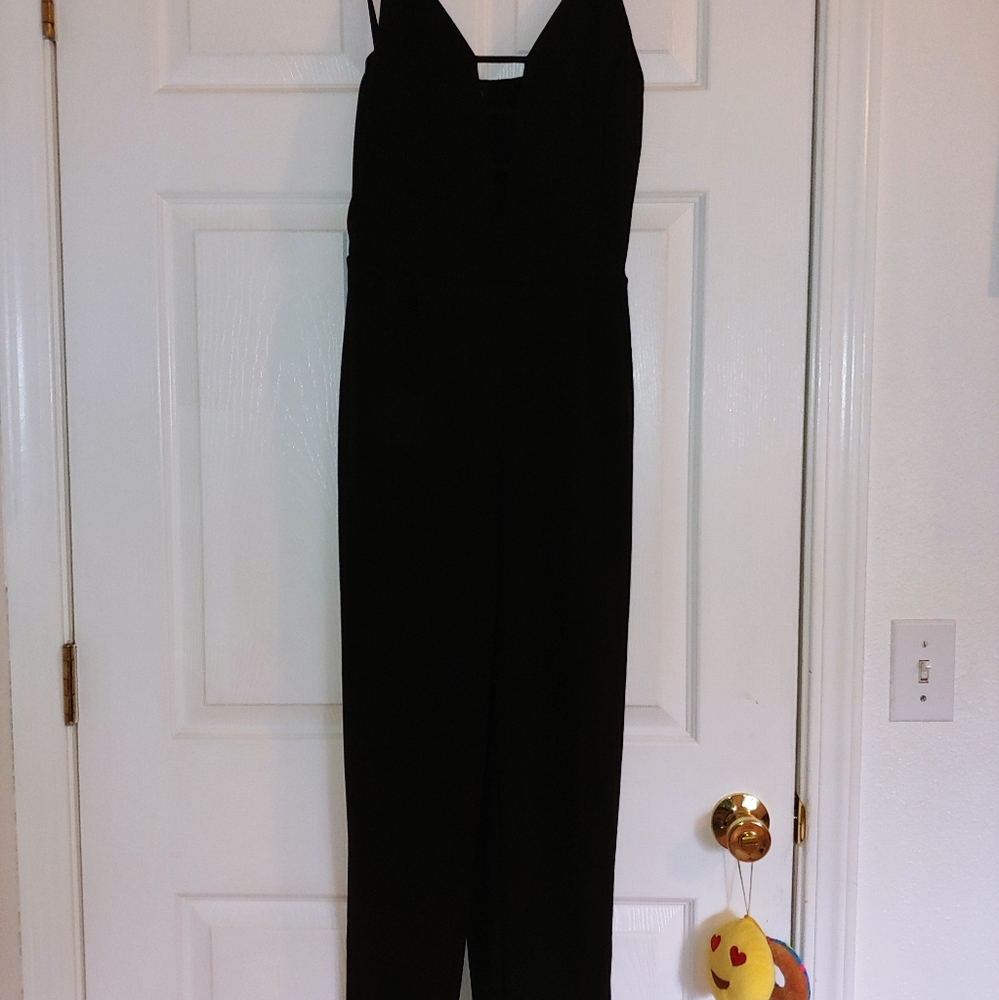 Cute black jumpsuit!